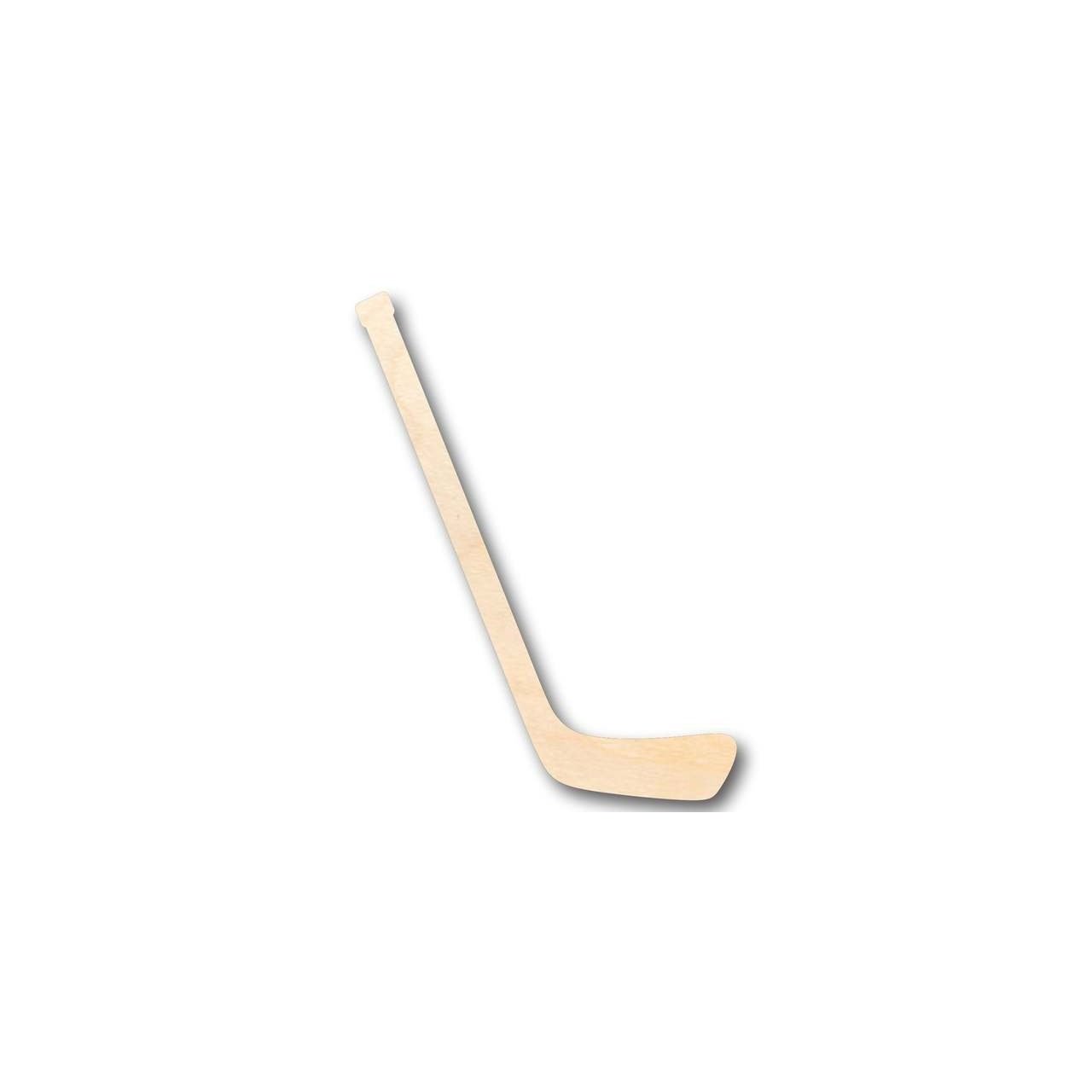 Unfinished Wood Hockey Stick Shape - Sporting - Craft - up to 46" DIY