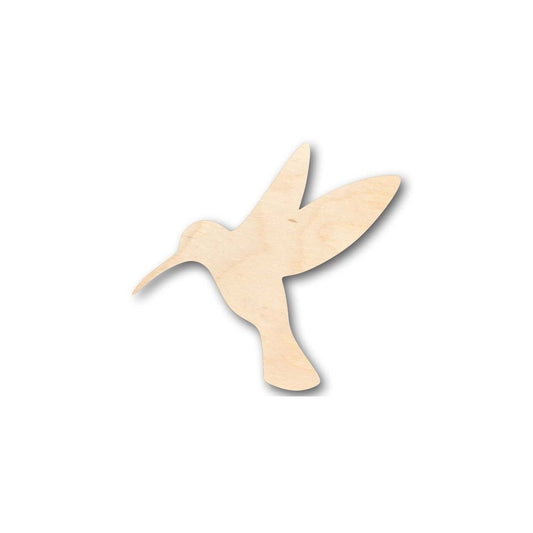 Unfinished Wood Hummingbird Shape - Bird Animal - Craft - up to 46" DIY