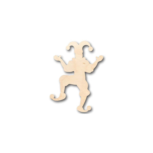 Unfinished Wood Jester Shape - Joker - Craft - up to 46" DIY