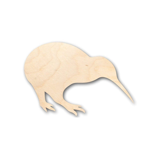 Unfinished Wood Kiwi Shape - New Zealand - Animal - Bird - Wildlife - Craft - up to 46" DIY