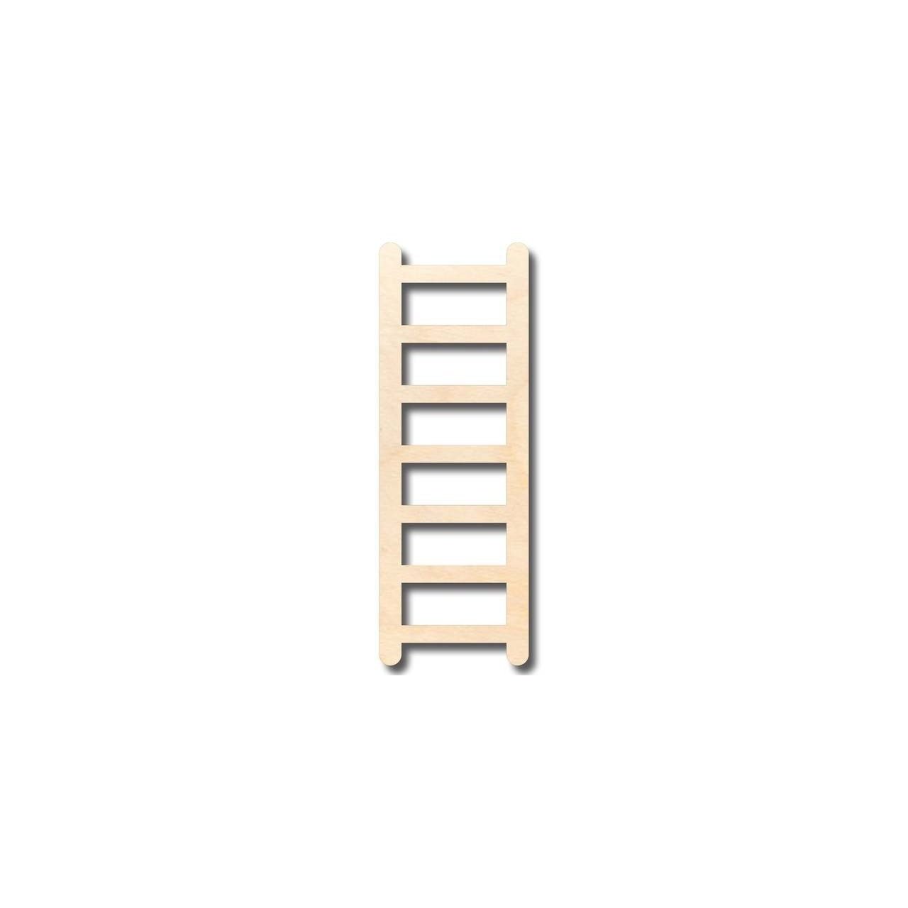 Unfinished Wood Ladder Shape - Fireman - Craft - up to 46" DIY