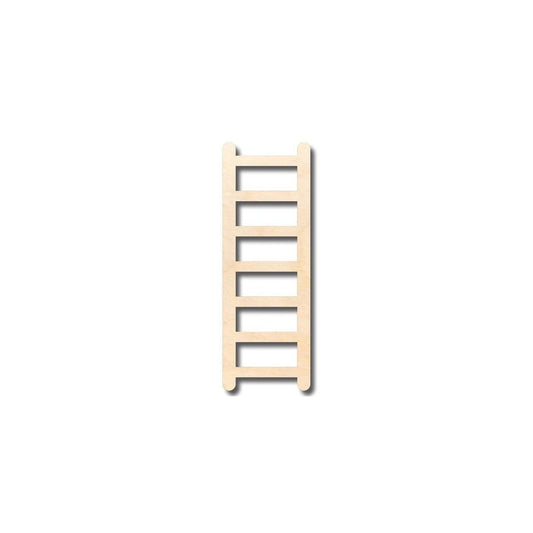 Unfinished Wood Ladder Shape - Fireman - Craft - up to 46" DIY