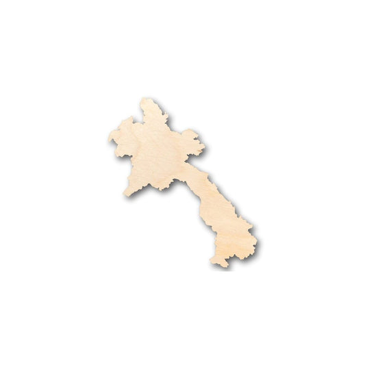 Unfinished Wood Laos Shape - Country - Craft - up to 46" DIY