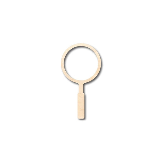 Unfinished Wood Magnifying Glass Shape - Detective - Craft - up to 46" DIY