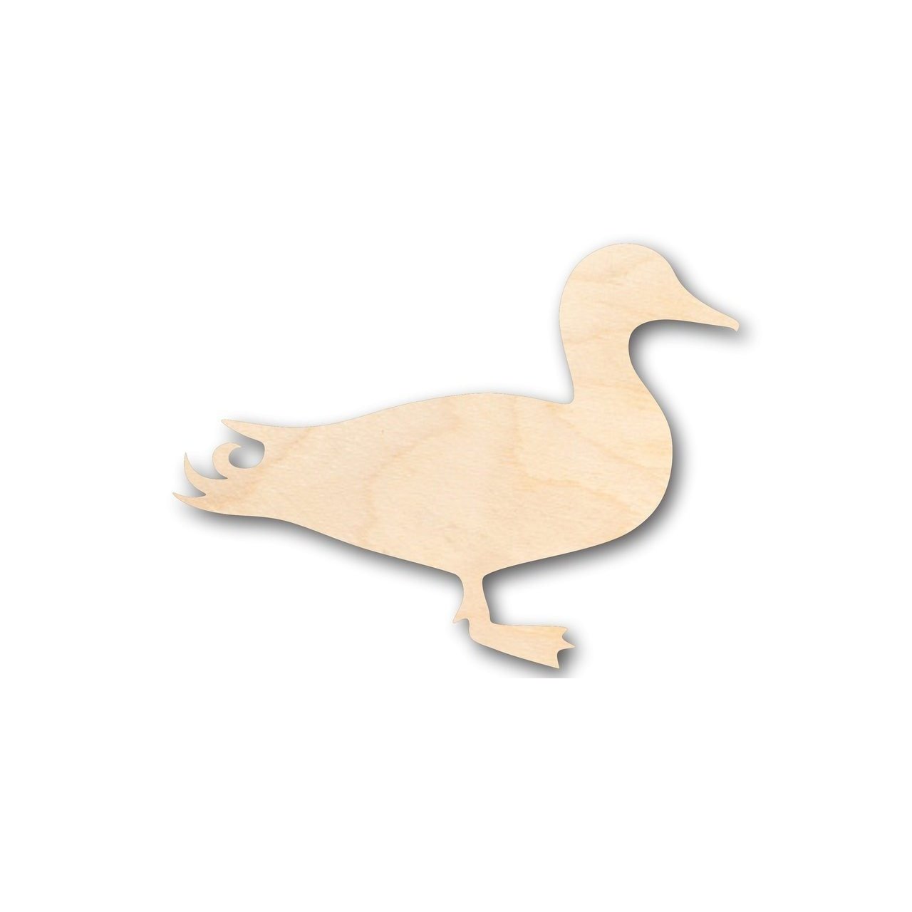 Unfinished Wood Mallard Duck Shape - Animal - Wildlife - Craft - up to 46" DIY