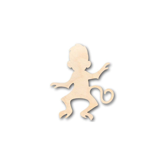 Unfinished Wood Monkey Shape - Animal - Wildlife - Craft - up to 46" DIY