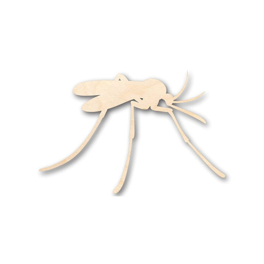Unfinished Wood Mosquito Shape - Insect - Animal - Wildlife - Craft - up to 46" DIY