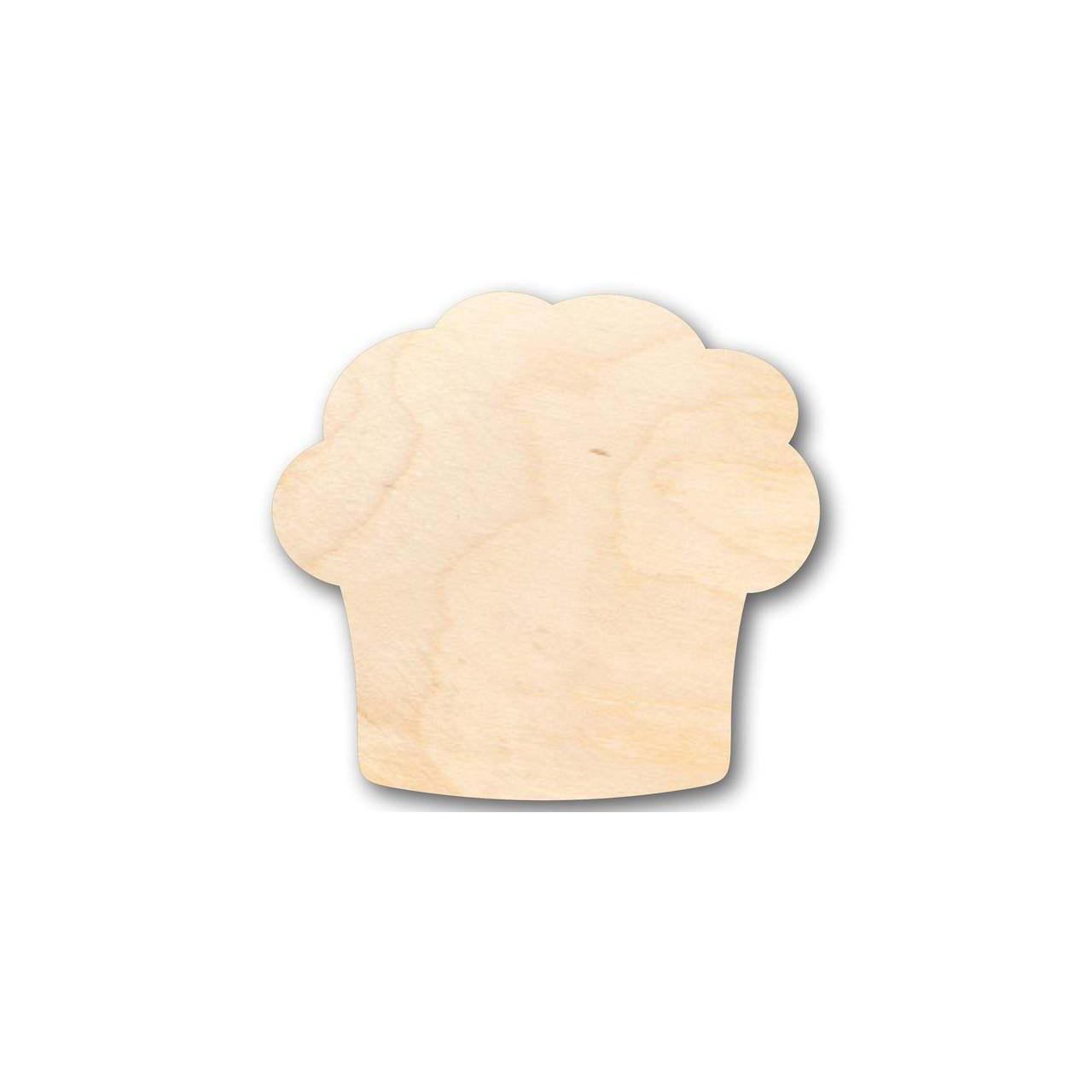 Unfinished Wood Muffin Shape - Kitchen - Food - Craft - up to 46" DIY