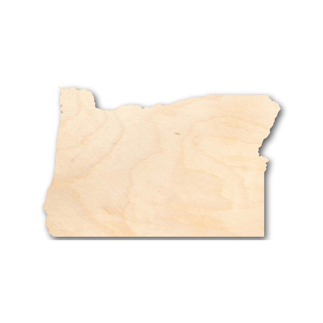 Unfinished Wood Oregon Shape - State - Craft - up to 46" DIY