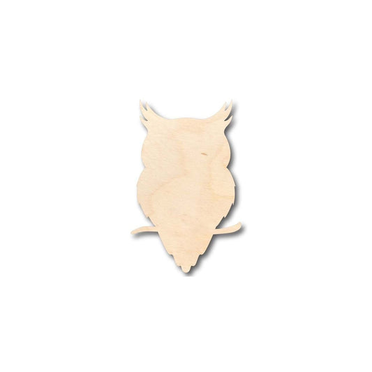 Unfinished Wood Owl Shape - Animal - Wildlife - Craft - up to 46" DIY