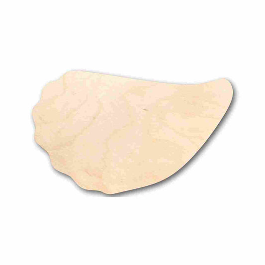 Unfinished Wood Oyster Shape - Ocean - Nursery - Craft - up to 46" DIY