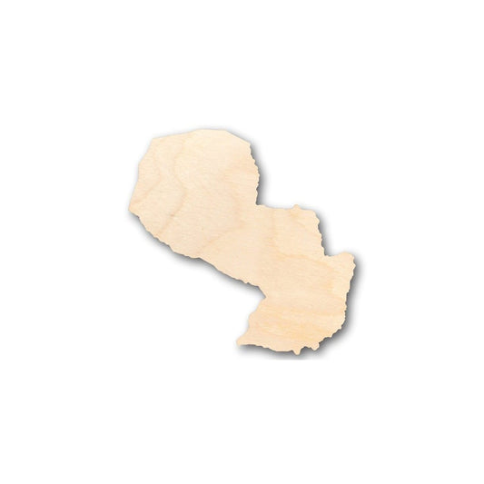 Unfinished Wood Paraguay Shape - Country - Craft - up to 46" Width DIY