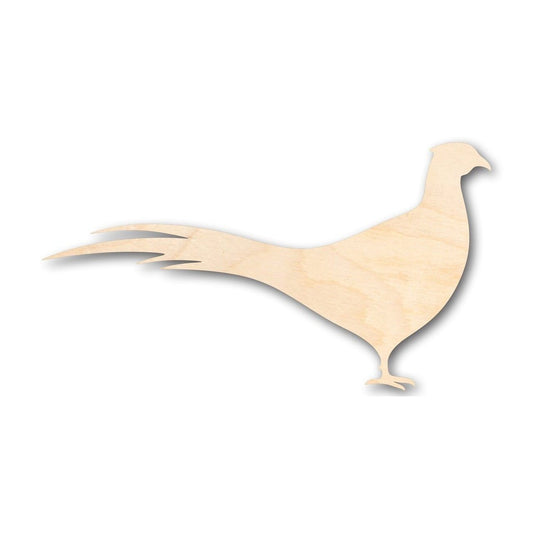 Unfinished Wood Pheasant Shape - Animal - Wildlife - Hunting - Craft - up to 46" DIY