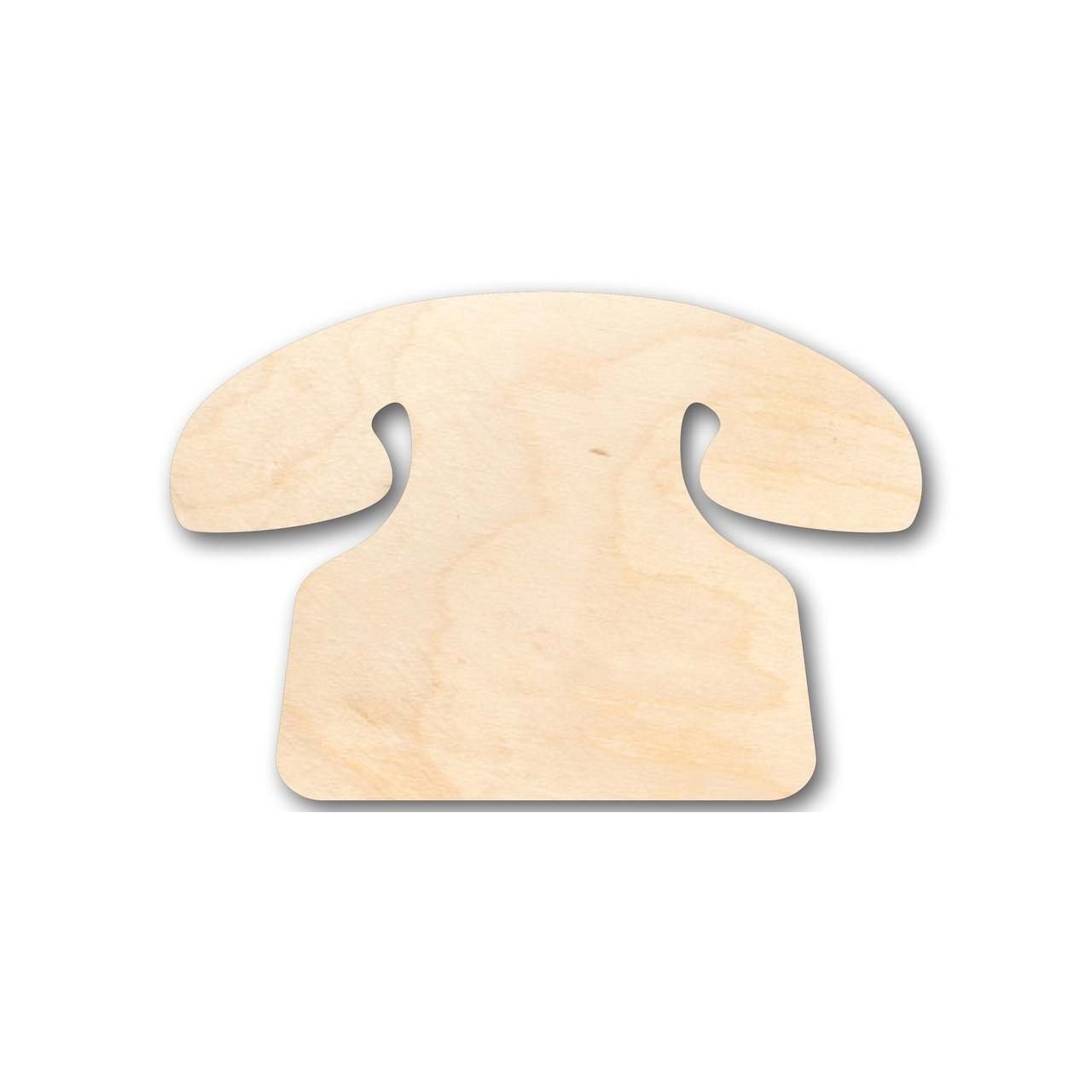 Unfinished Wood Phone Shape - Craft - up to 46" DIY