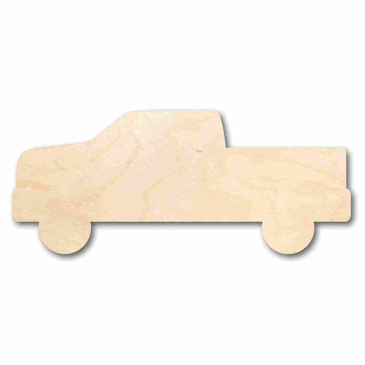 Unfinished Wood Pickup Truck Shape - Craft - up to 46" DIY