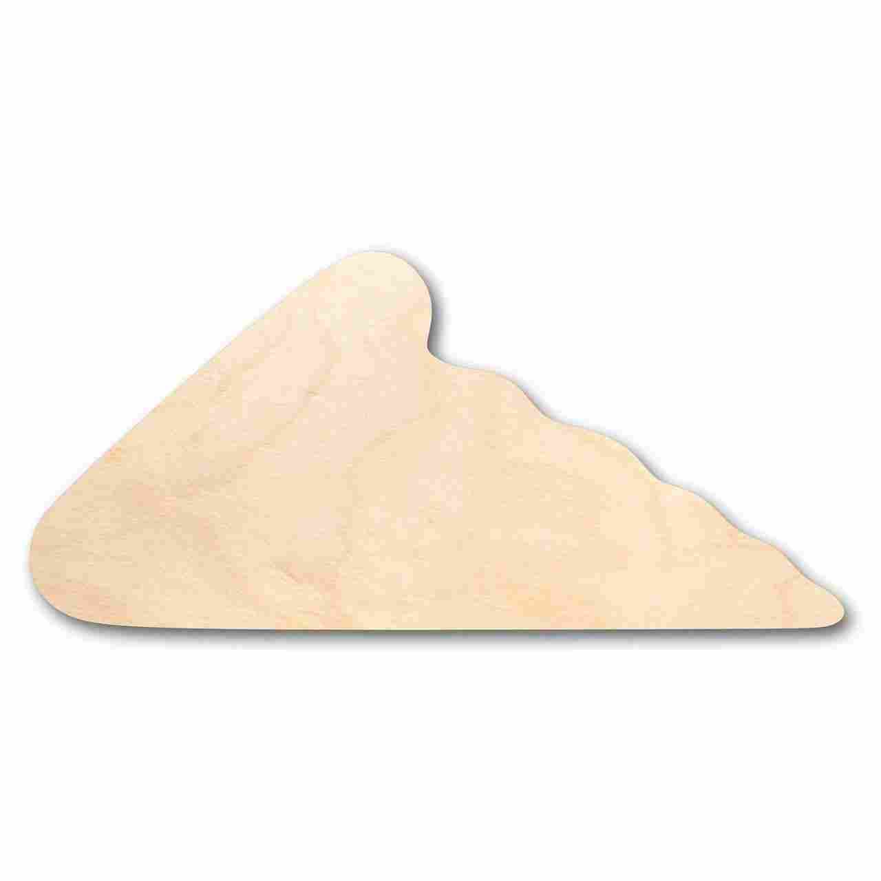 Unfinished Wood Pizza Slice Shape - Kitchen - Food - Craft - up to 46" DIY