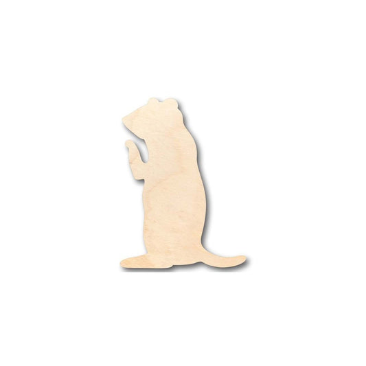 Unfinished Wood Prairie Dog Shape - Animal - Wildlife - Craft - up to 46" DIY
