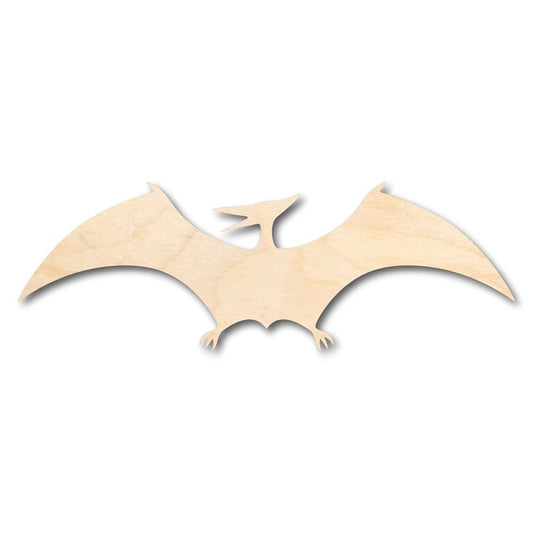 Unfinished Wood Pterodactyl Shape - Dinosaur - Craft - up to 46" DIY
