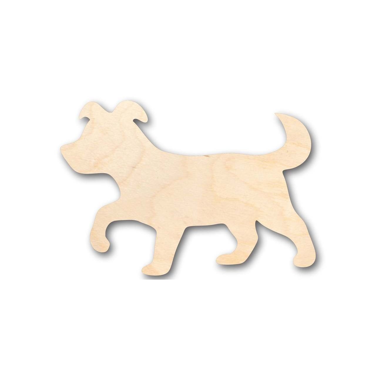 Unfinished Wood Puppy Dog Shape - Animal - Pet - Craft - up to 46" DIY