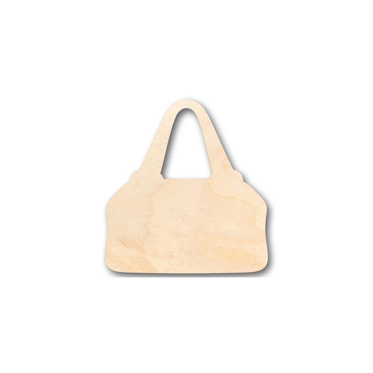 Unfinished Wood Purse Shape - Craft - up to 46" DIY