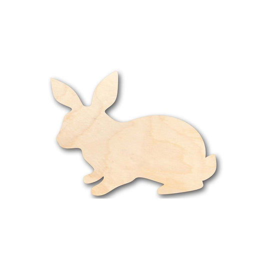 Unfinished Wood Rabbit Shape - Animal - Craft - up to 46" DIY