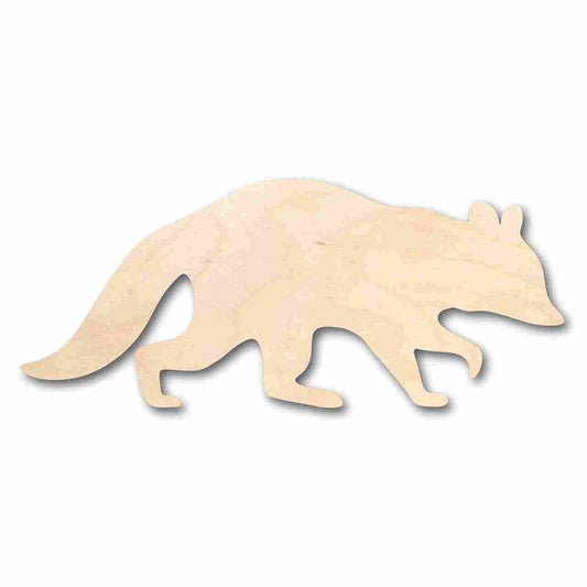 Unfinished Wood Raccoon Shape - Animal - Craft - up to 46" DIY