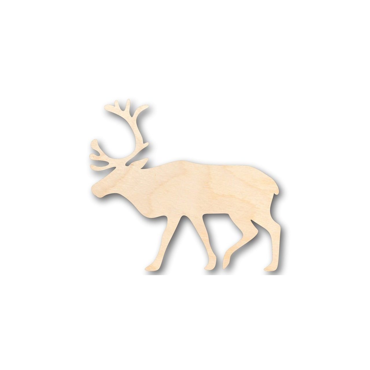 Unfinished Wood Reindeer Shape - Animal - Wildlife - Craft - up to 46" DIY