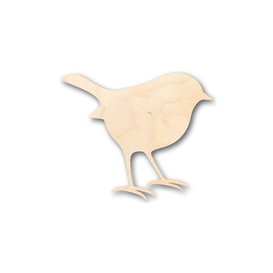 Unfinished Wood Robin Shape - Springtime - Animal - Bird - Wildlife - Craft - up to 46" DIY