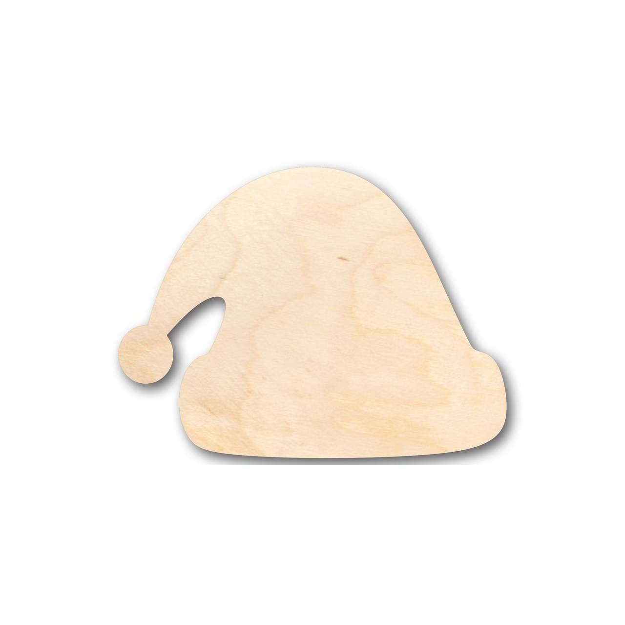 Unfinished Wood Santa Claus Hat Shape - Christmas - Ornament - Craft - up to 46" DIY