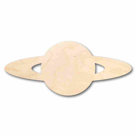 Unfinished Wood Saturn Shape - Solar System - Planet - Space - Craft - up to 46" DIY