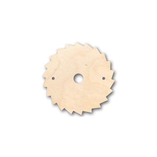 Unfinished Wood Saw Blade Shape - Construction - Tool - Craft - up to 46" DIY