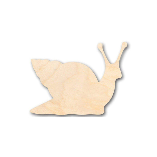 Unfinished Wood Snail Shape - Insect - Animal - Wildlife - Craft - up to 46" DIY