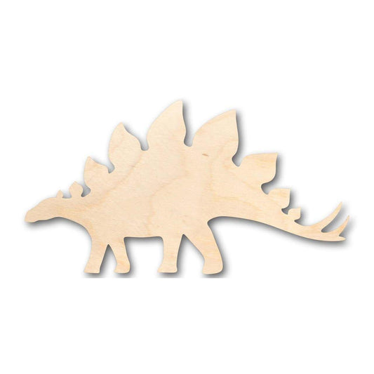 Unfinished Wood Stegosaurus Shape - Dinosaur - Craft - up to 46" DIY