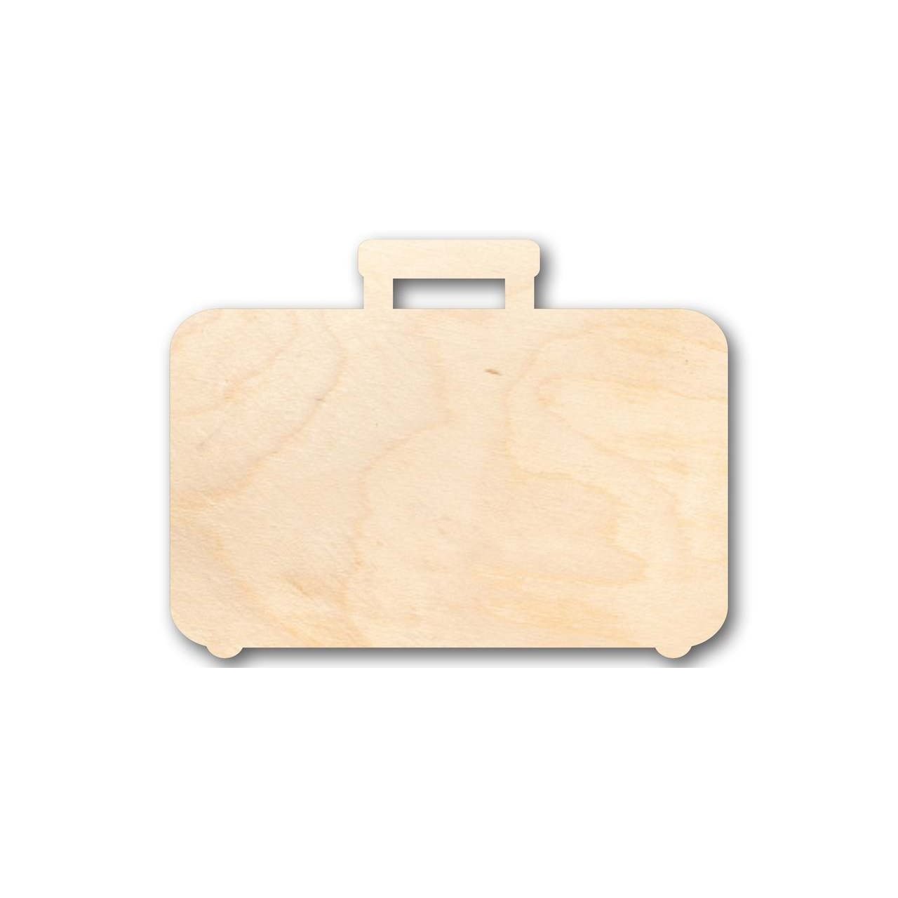 Unfinished Wood Suitcase Shape - Craft - up to 46" DIY