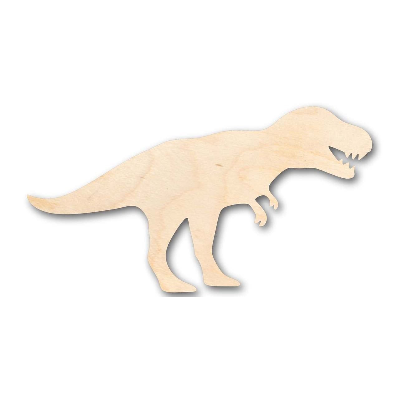 Unfinished Wood T-Rex Shape - Jurassic Park - Dinosaur - Craft - up to 46" DIY