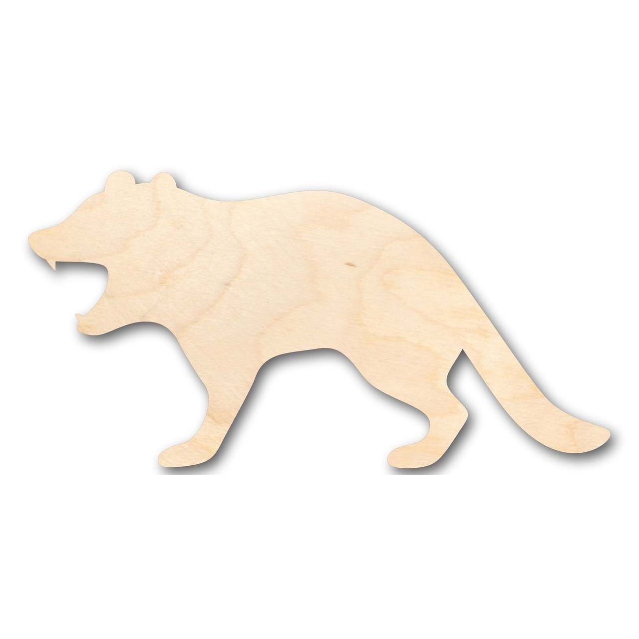 Unfinished Wood Tasmanian Devil Shape - Animal - Craft - up to 46" DIY