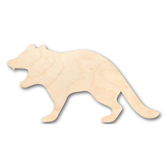 Unfinished Wood Tasmanian Devil Shape - Animal - Craft - up to 46" DIY