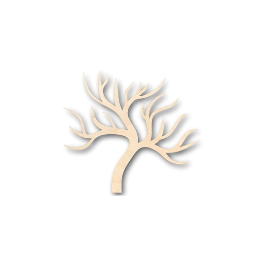 Unfinished Wood Tree No Leaves Shape - Fall - Winter - Craft - up to 46" DIY