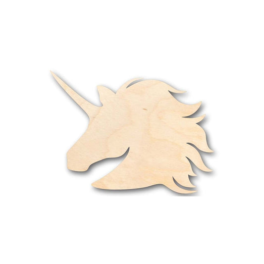 Unfinished Wood Unicorn Shape - Mythical - Beast - Craft - up to 46" DIY
