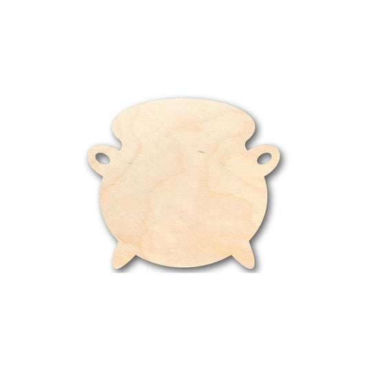 Unfinished Wood Witches Cauldron Shape - Halloween - Craft - up to 46" DIY