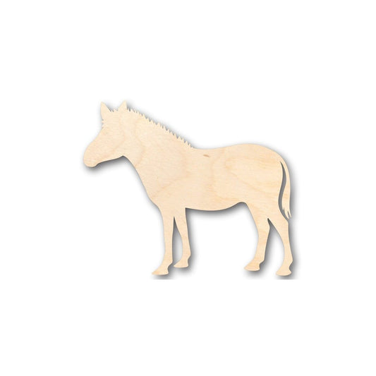 Unfinished Wood Zebra Shape - Africa - Animal - Wildlife - Craft - up to 46" DIY