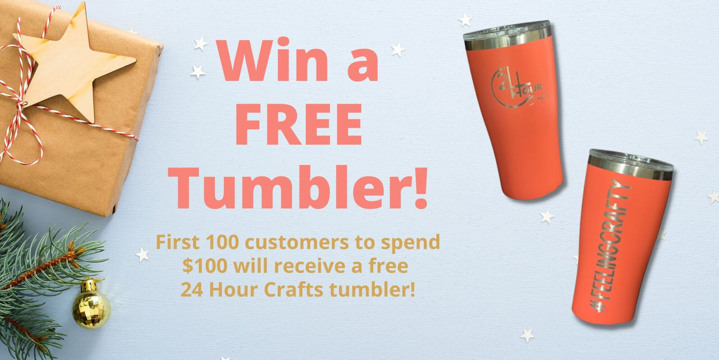 Free 24 Hour Crafts Tumbler