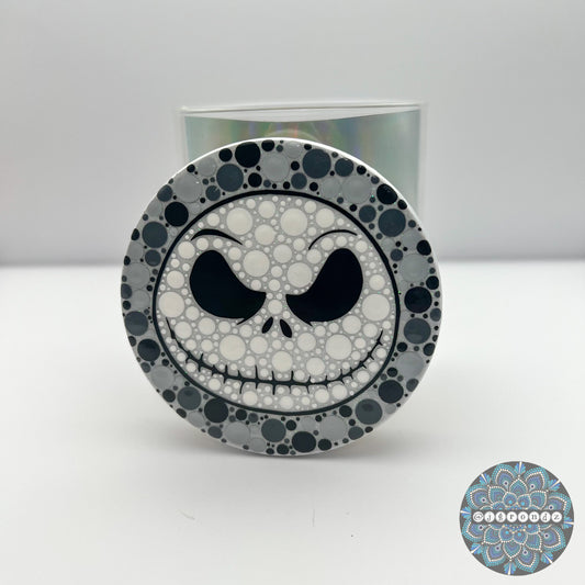 14 oz Jack Dot Art Stash Jar