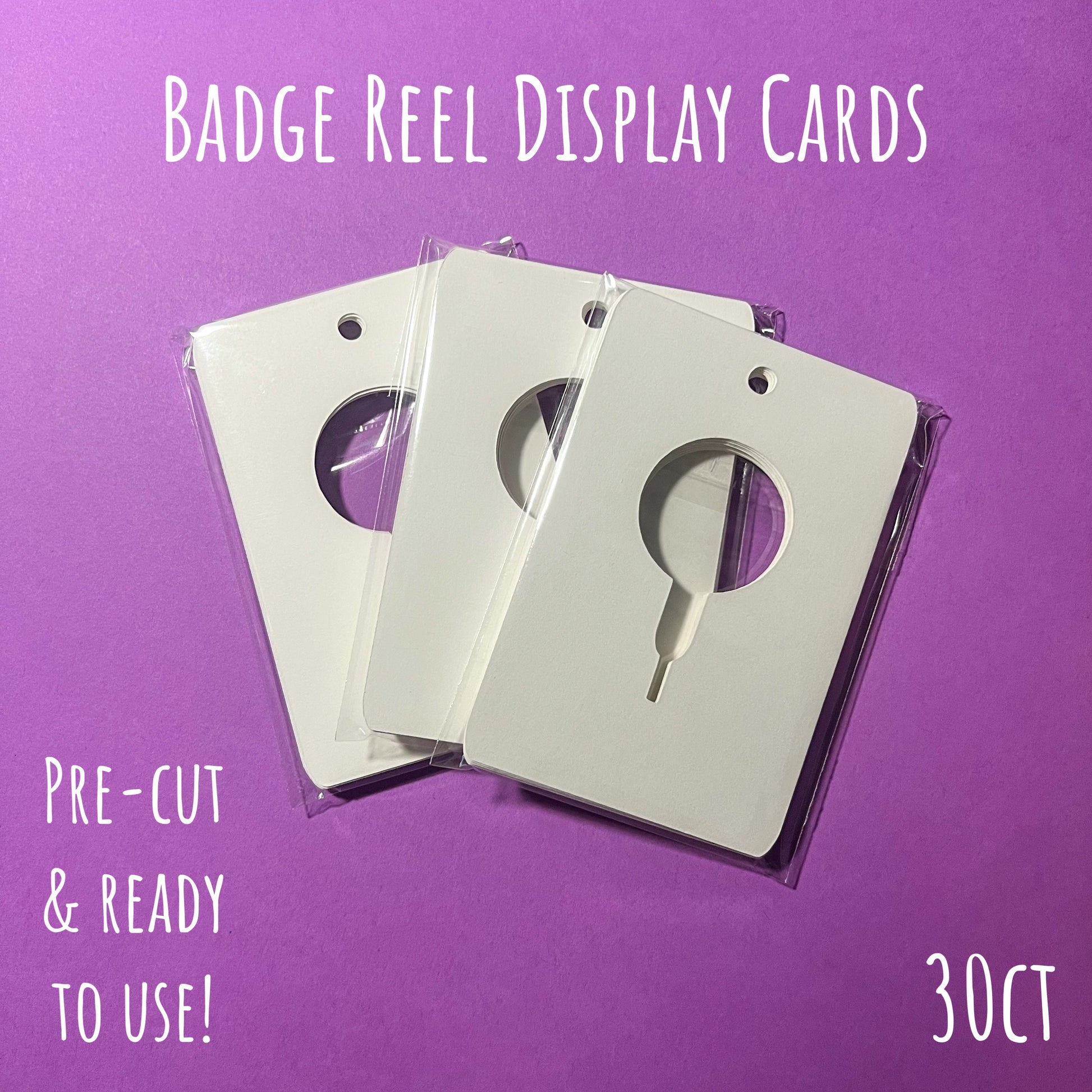 Badge Reel Display Cards – Jgrondz Dot Art